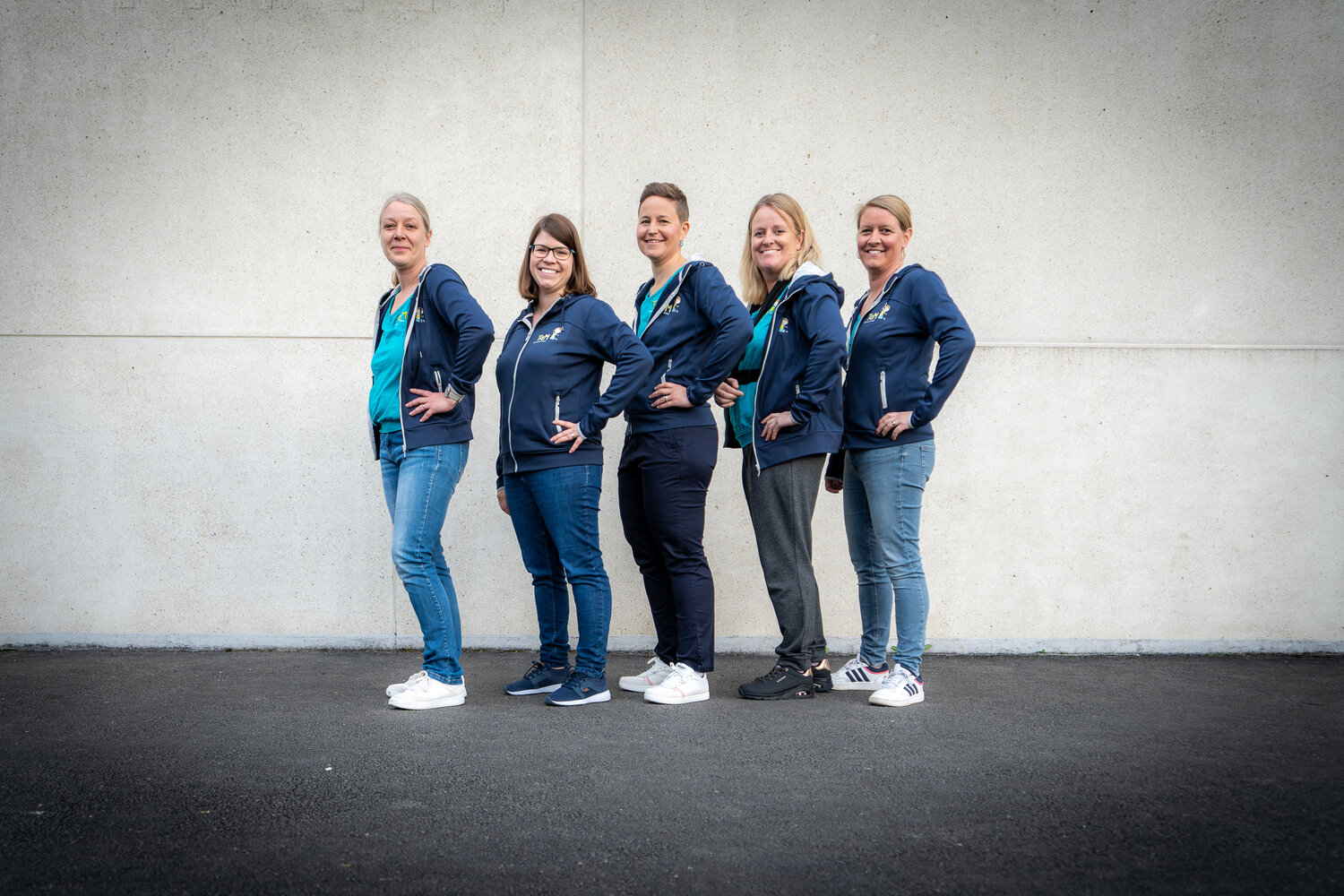 von links: Nicole Fluri, Anita Billo, Daniela Ziegler, Cindy Bigler, Sandra Mattmann