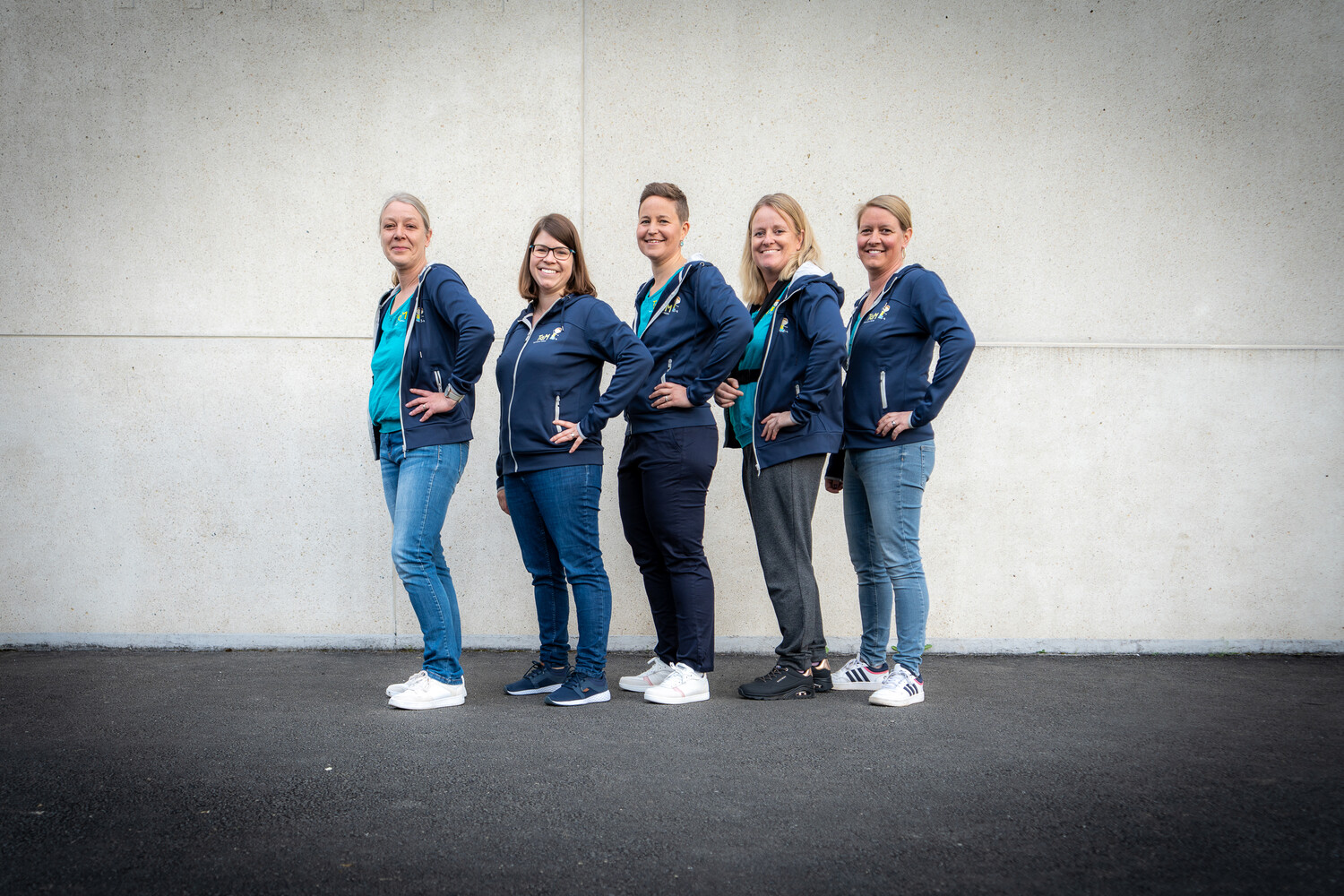 von links: Nicole Fluri, Anita Billo, Daniela Ziegler, Cindy Bigler, Sandra Mattmann